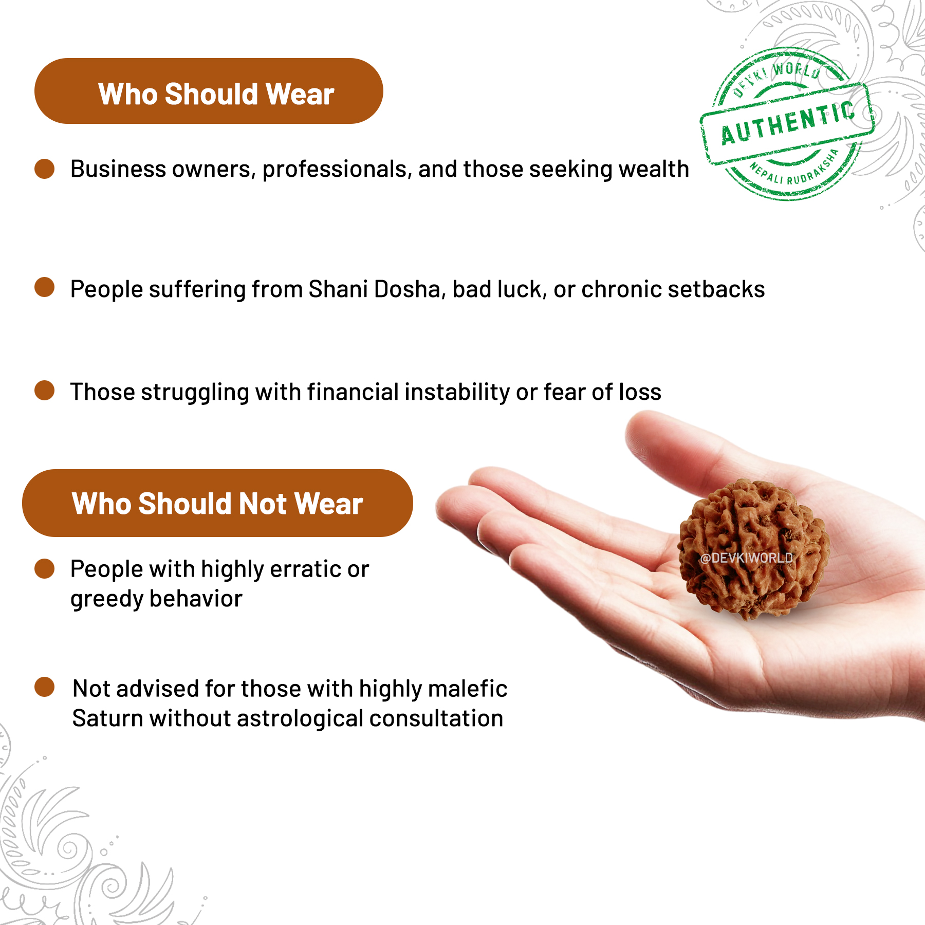 7 Mukhi Rudraksha