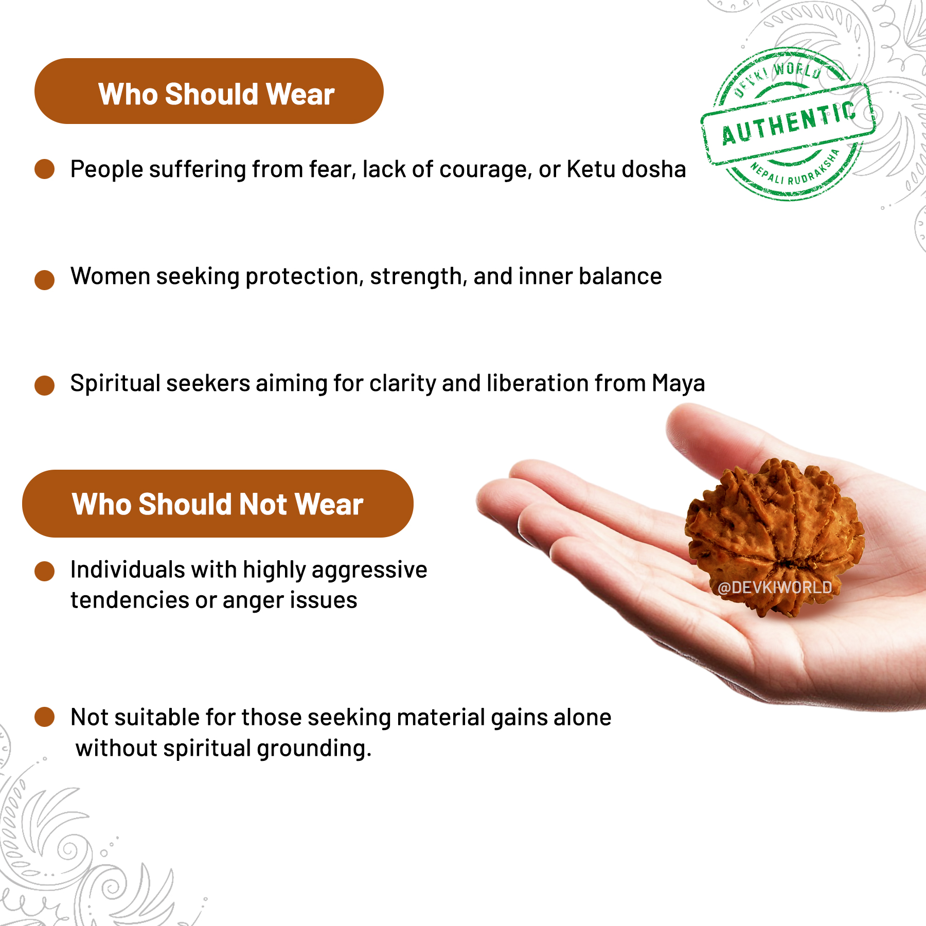 9 Mukhi Rudraksha